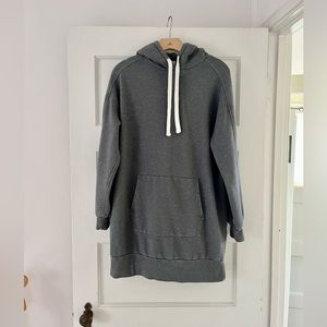 Everlane The Hoodie Dress - Heather Grey